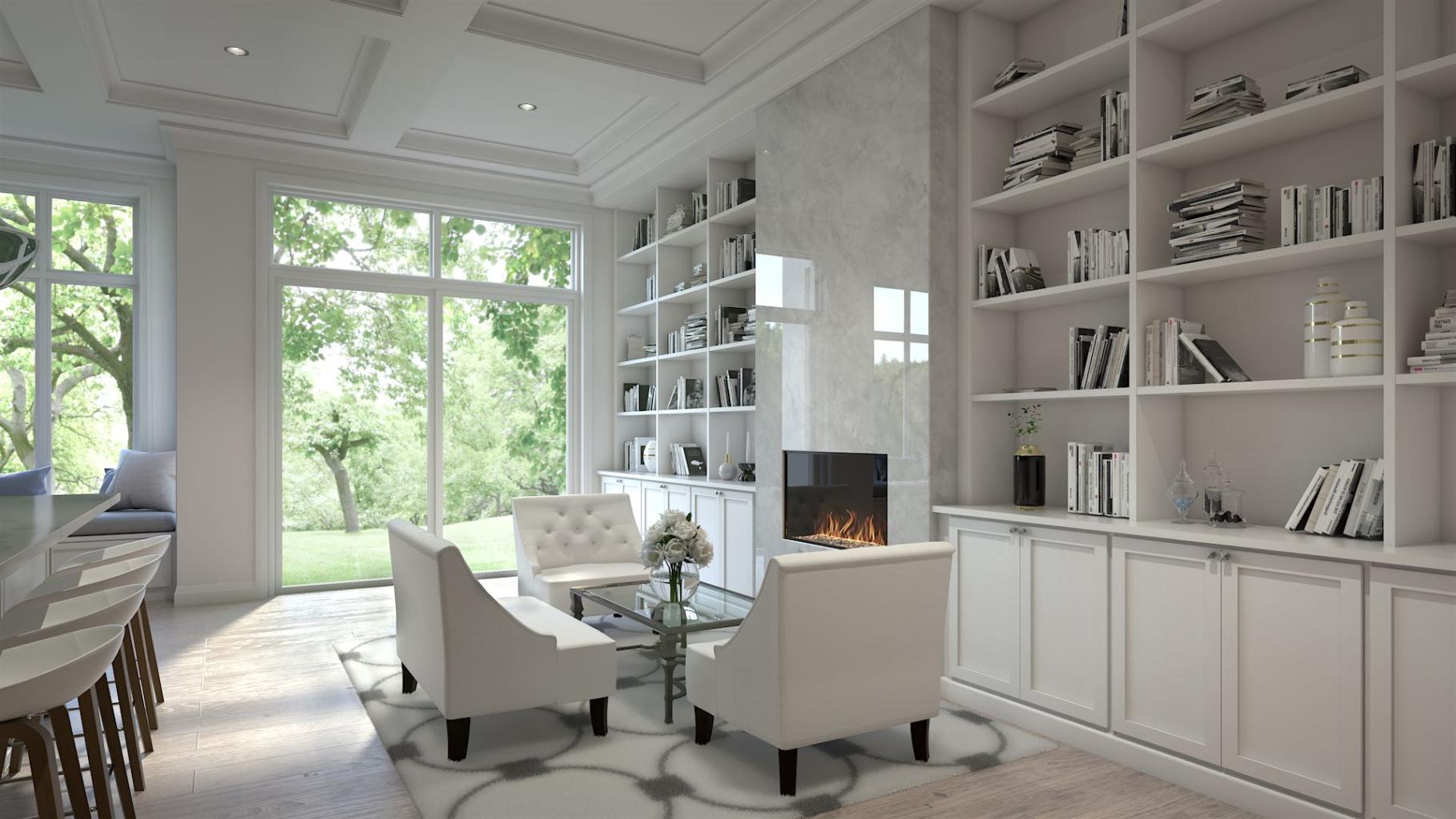 Minto Glen Agar family room rendering